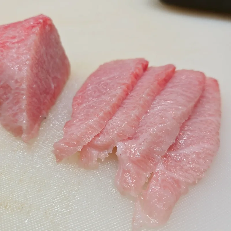 Kamatoro — collar Otoro of Nagasaki Bluefin Tuna