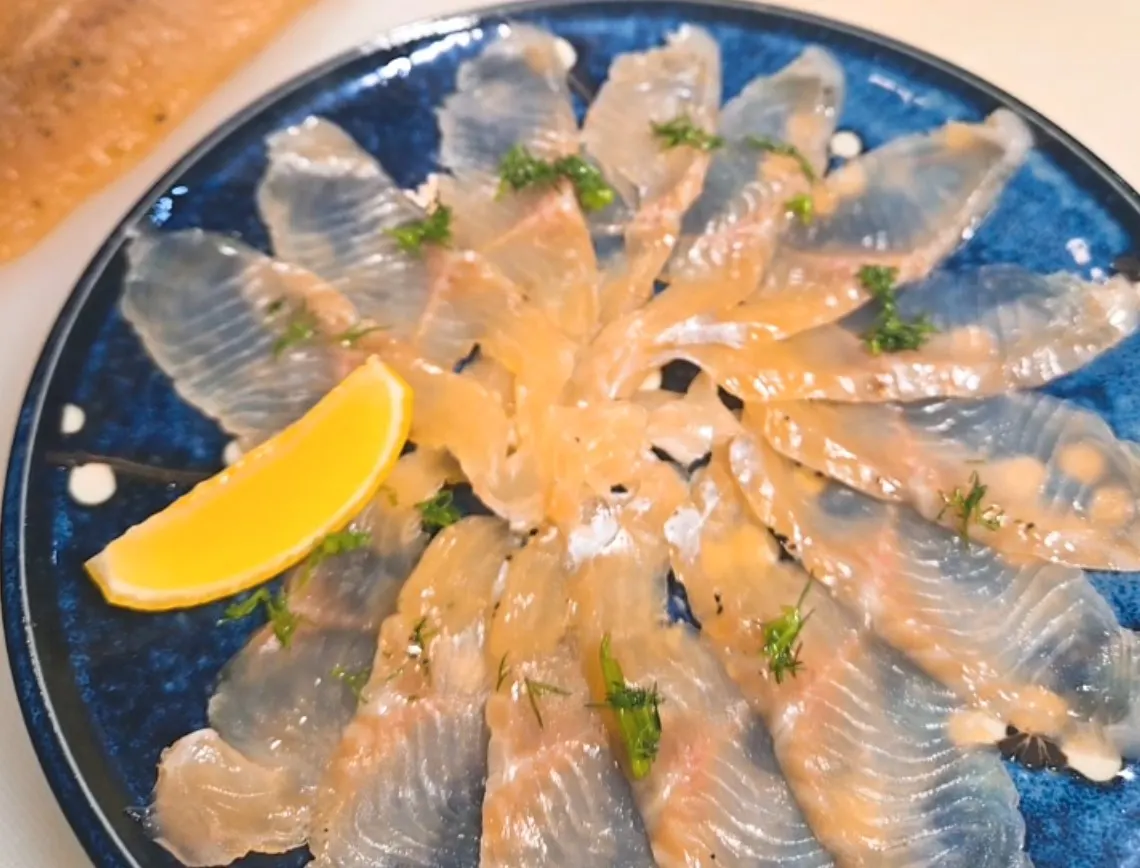 Fujisan White Salmon and Sudachi at Rice Market DC