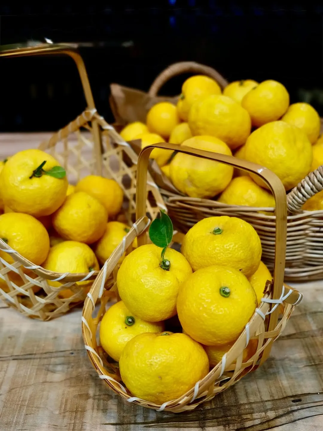 Fresh Yuzu and Madai at Rice Market DC