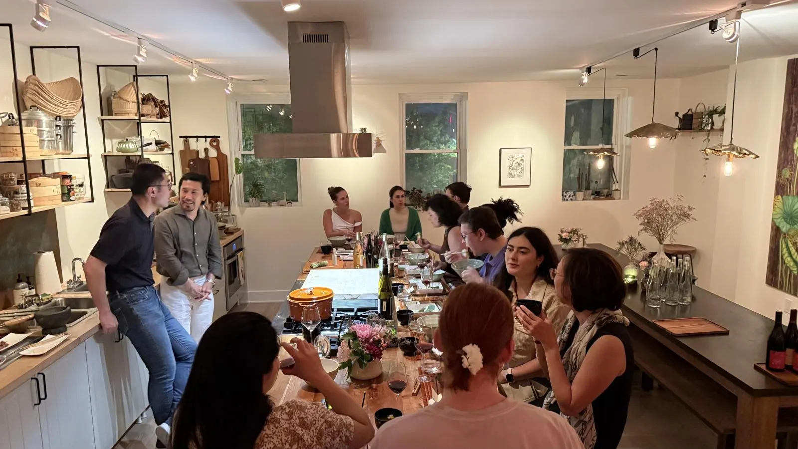 Wine and fish pairing event at Rice Market DC